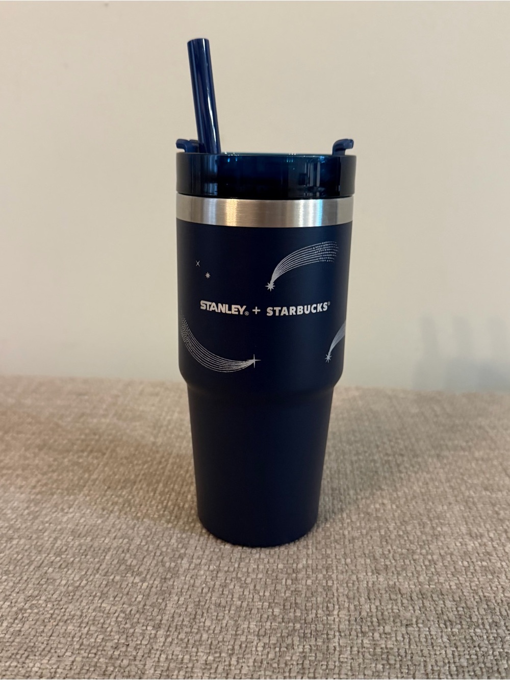 Starbucks Stanley Korea 2023 SS Blue Stars Autumn Quencher Mini Tumbler Grande
